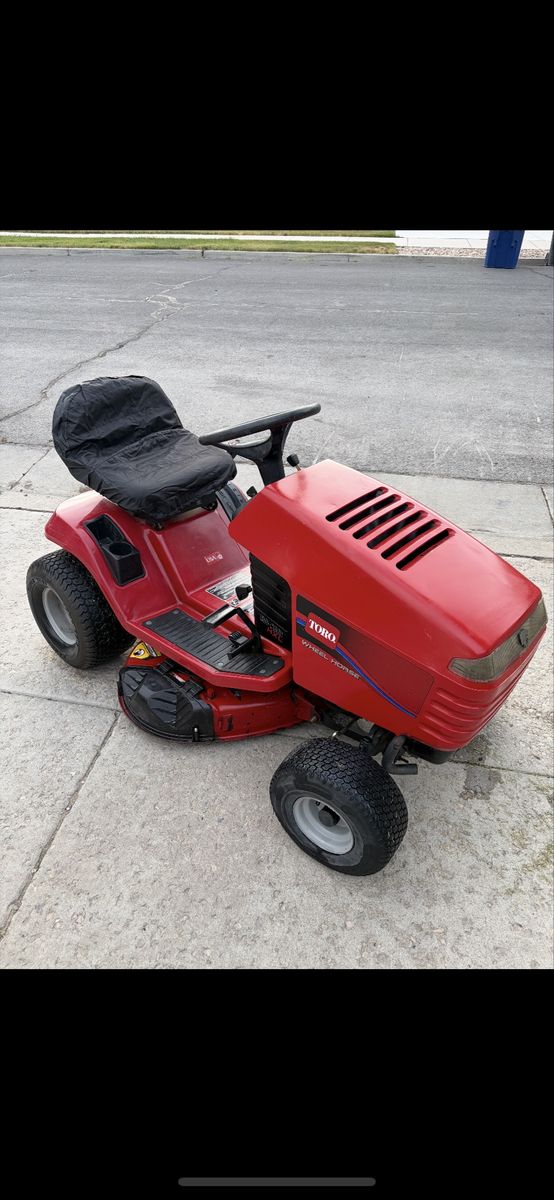 Toro riding mower