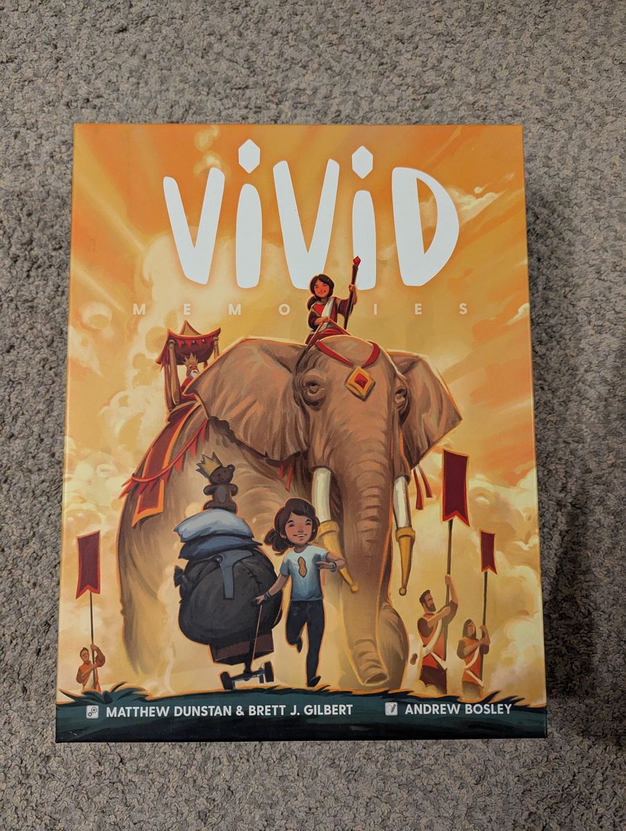 Vivid Memories Board Game by Matthew Dunstan & Brett J. Gilbert