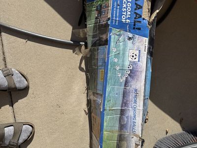 Open goal soccer net