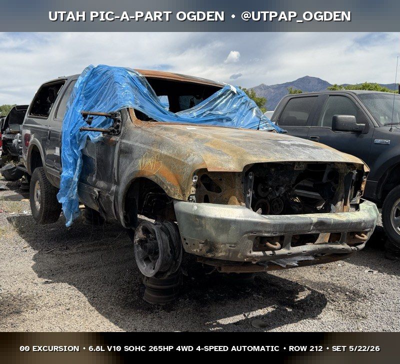 2000 Ford Excursion Parts - UTPAP Ogden