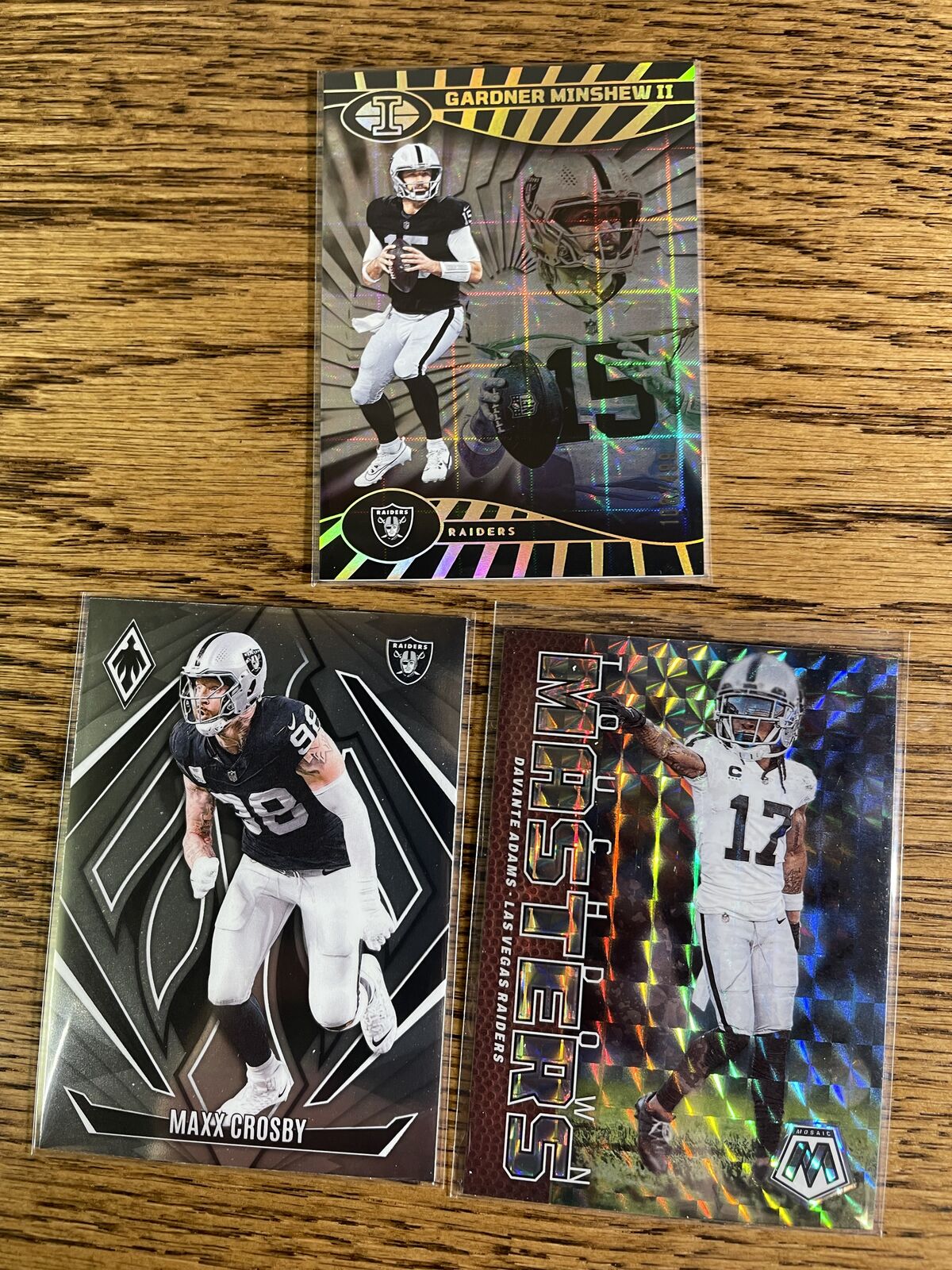 Las Vegas Raiders trading cards