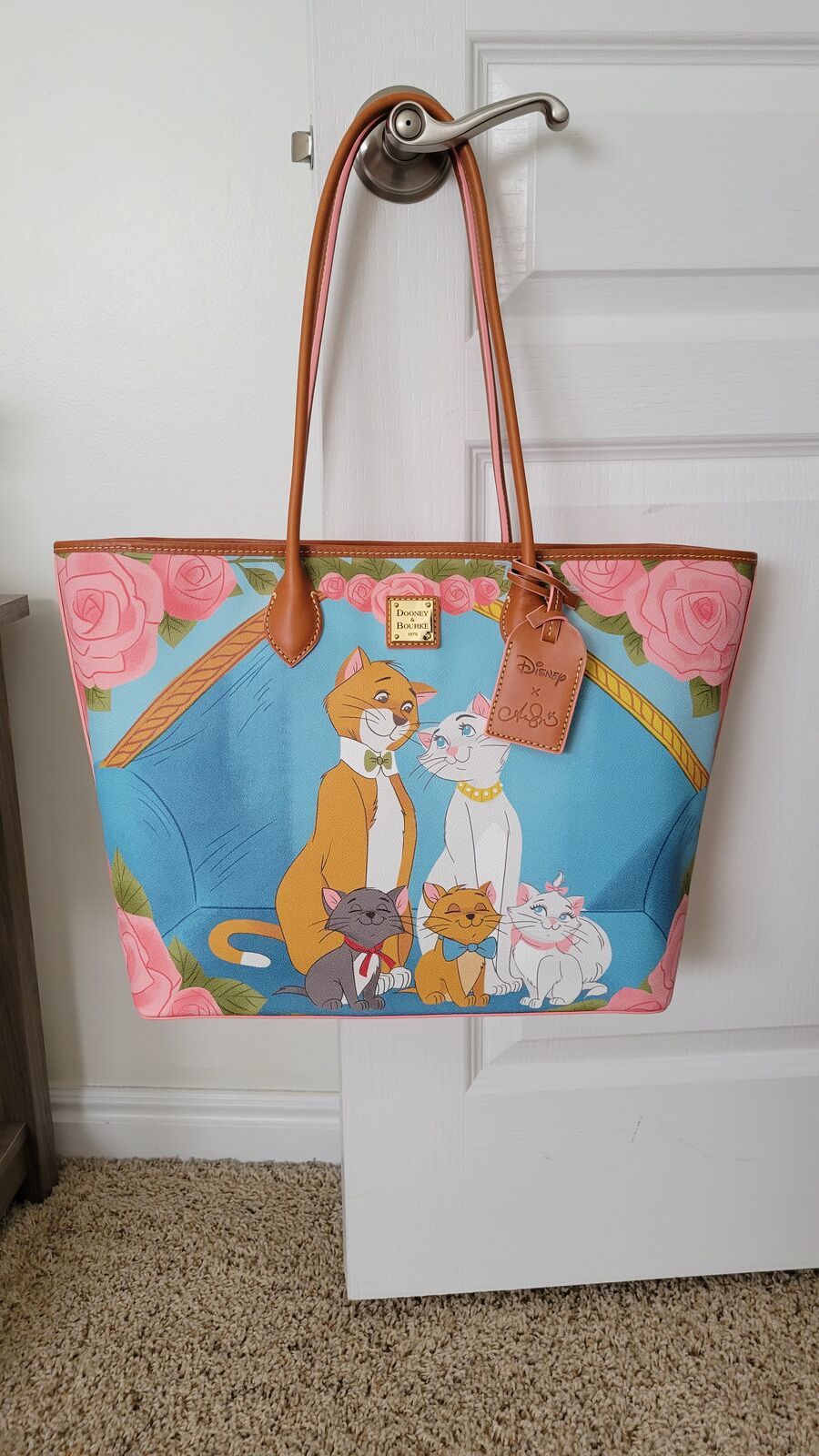 Brand New Dooney & Bourke Aristocats Tote Bag