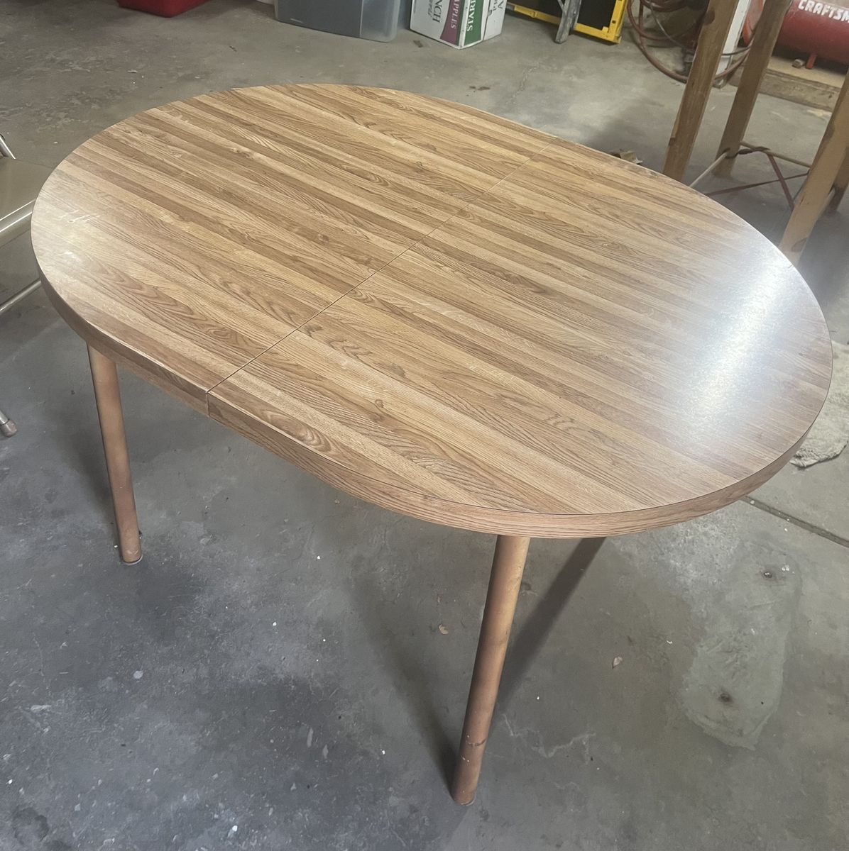 Sturdy Oval Dining or Work or Hobby Table