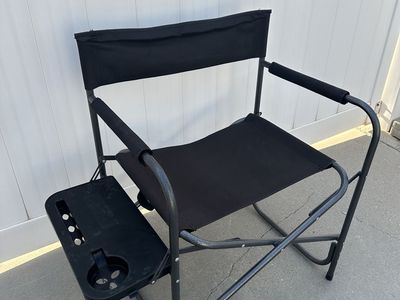 Nice Camping Chair with Side Table and Cup Holder