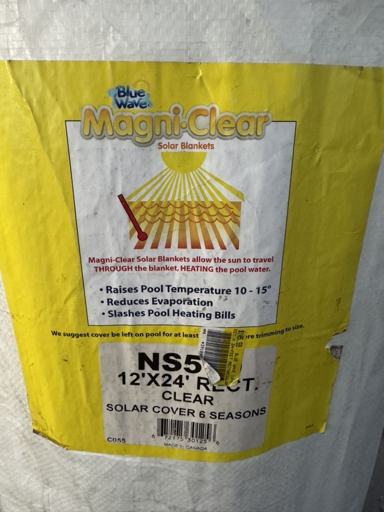 12' X 24' Rectangular Solar Blanket For Pools