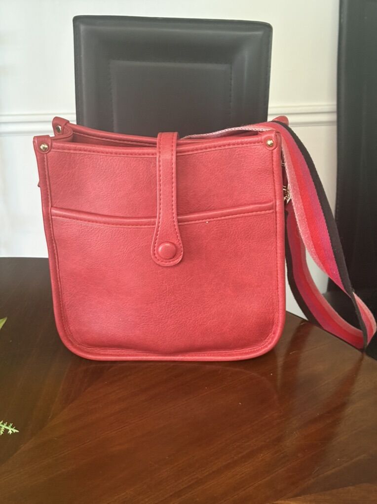 Red Crossbody Bag