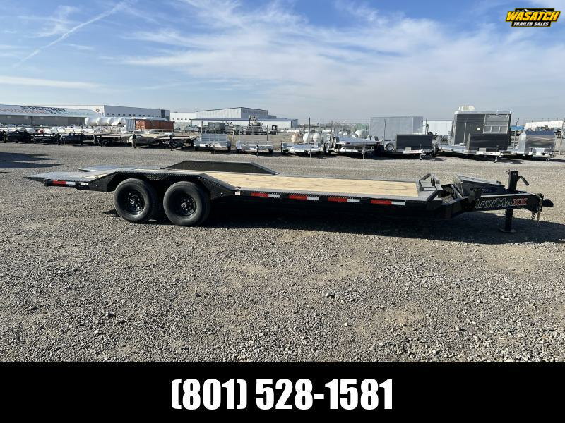 RawMaxx 8.5x24 FYH Low Pro Full Tilt Equipment Trailer
