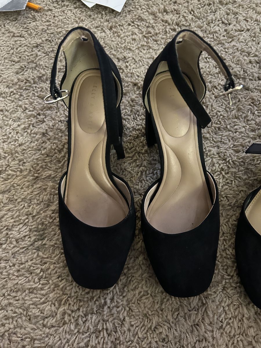 Black Kelly And Katie Heels