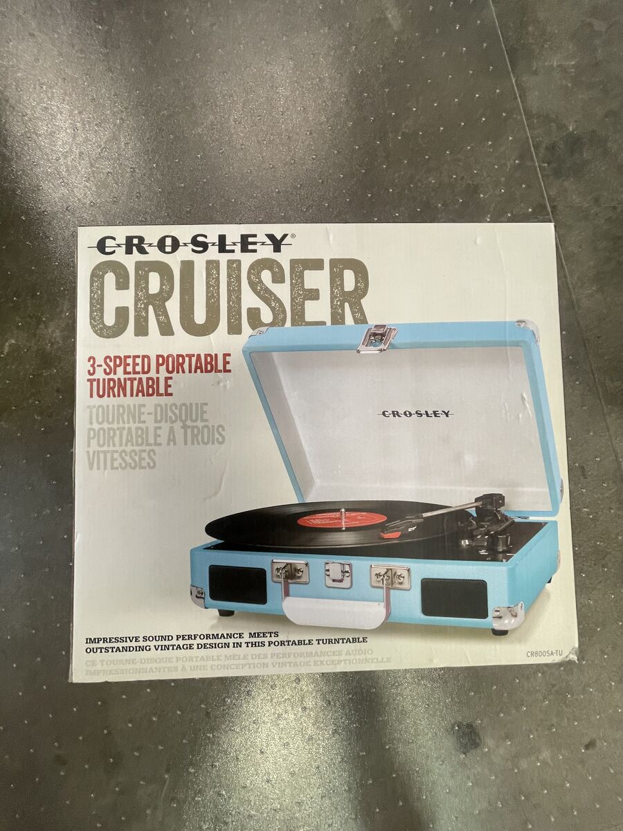 Crosley Cruiser 3-Speed Portable Turn Table ( Record Player )