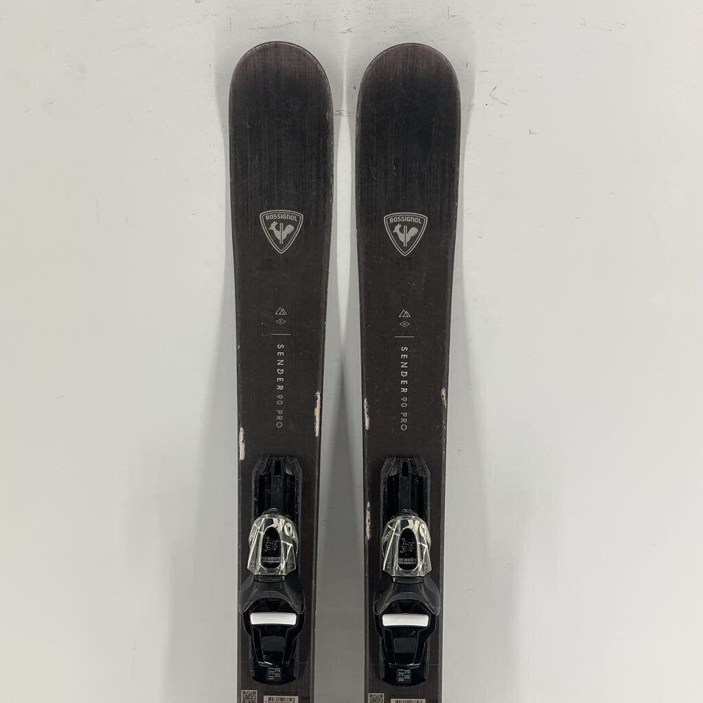 Rossignol Sender 90 Pro w/ Look Xpress 10 Demo Bindings *topsheet damage