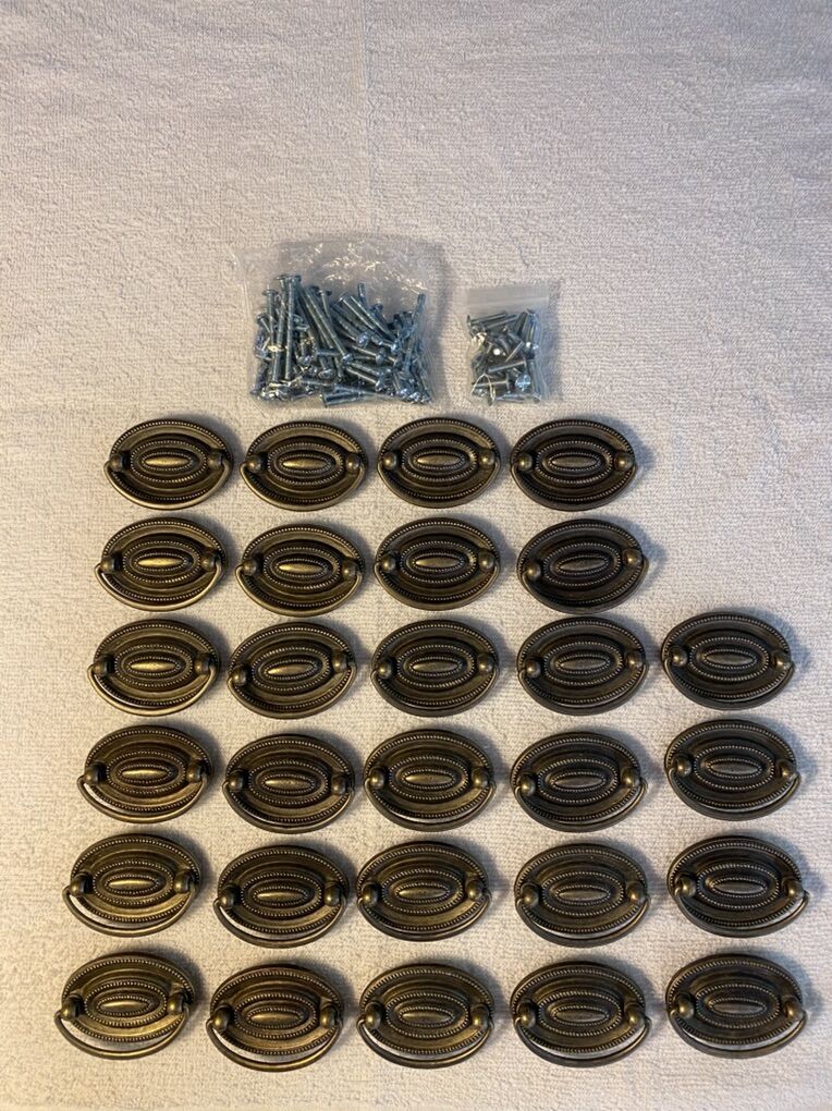 Vintage Brass Drawer Pulls $2.50 each, $8.00 for 4