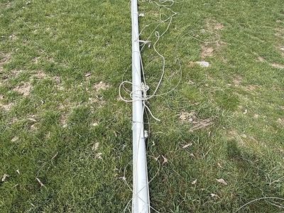 28ft sailboat mast with boom