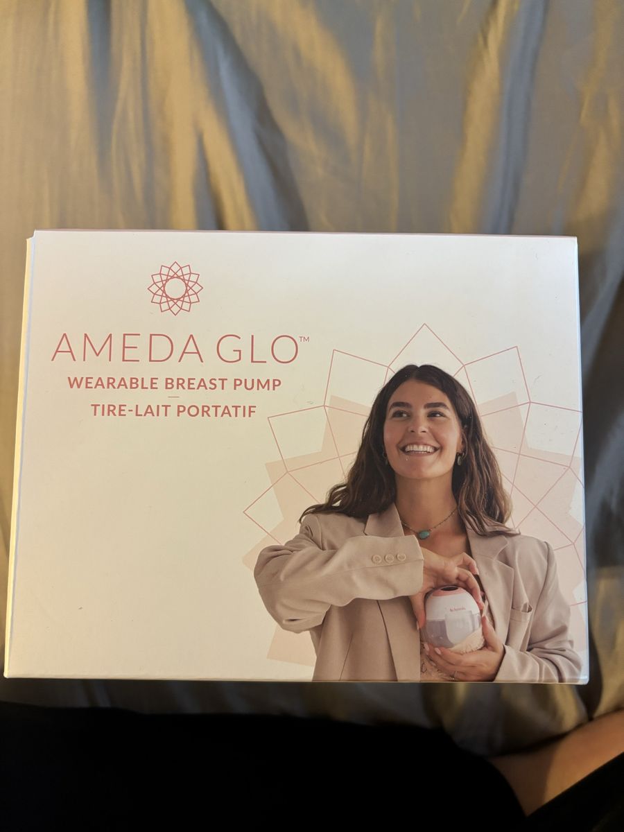 AMEDA GLO Wearable Breast Pump - Portable, Hands-Free Pumping for Busy Moms - New Sealed