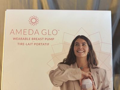 AMEDA GLO Wearable Breast Pump - Portable, Hands-Free Pumping for Busy Moms - New Sealed