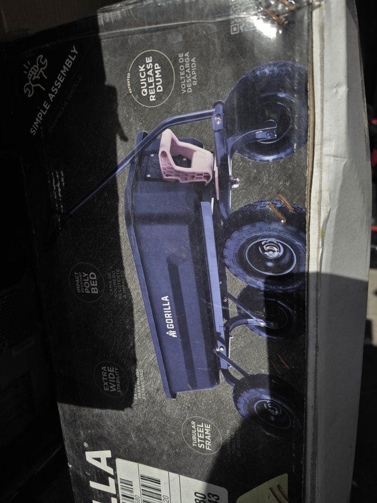 gorilla dump cart