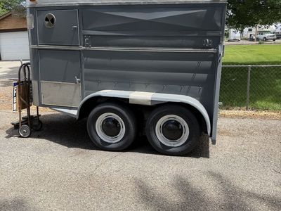 2 horse trailer