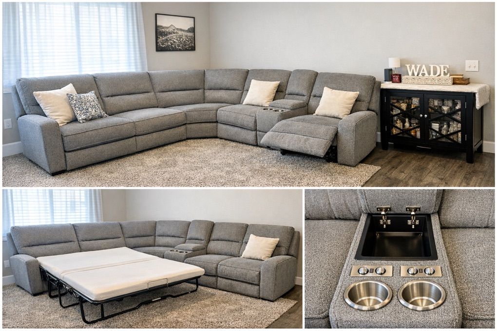 Reclining Sectional Couch
