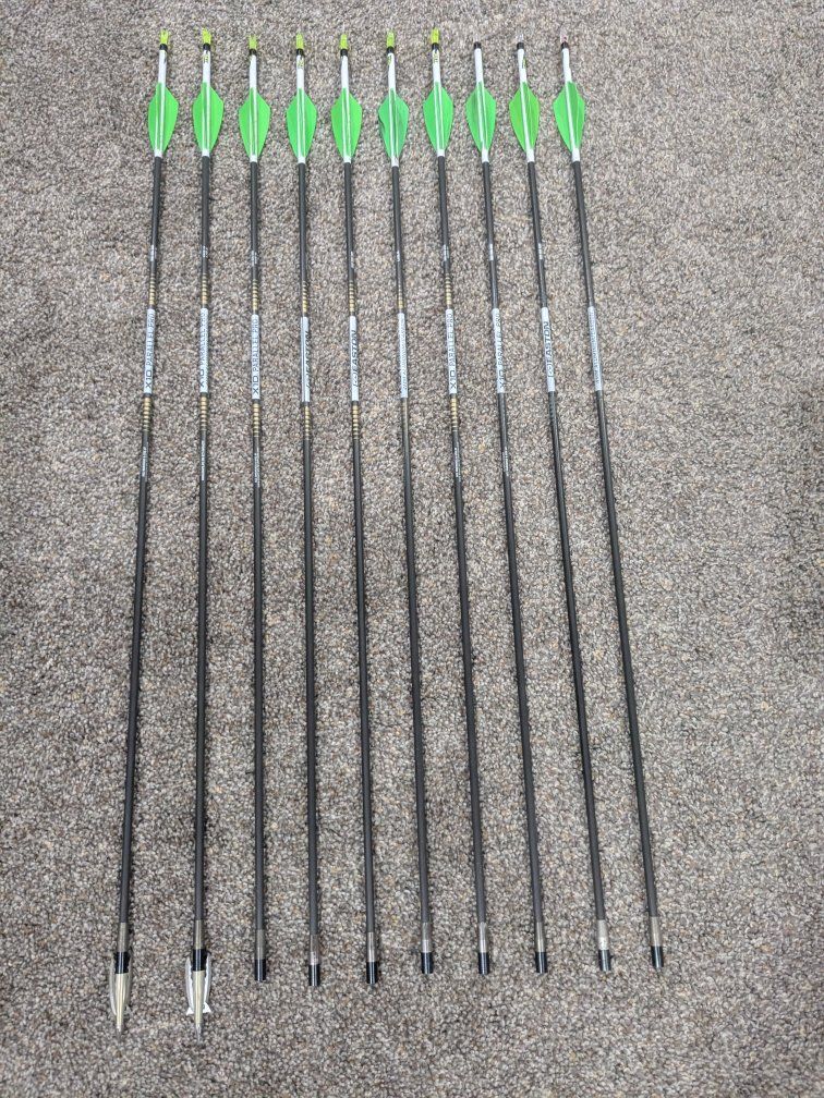 Easton X10 Parallel Pro 4mm Aluminum Carbon Arrows