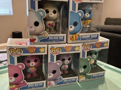 Care Bears 40th Anniversary Funko Pop Set