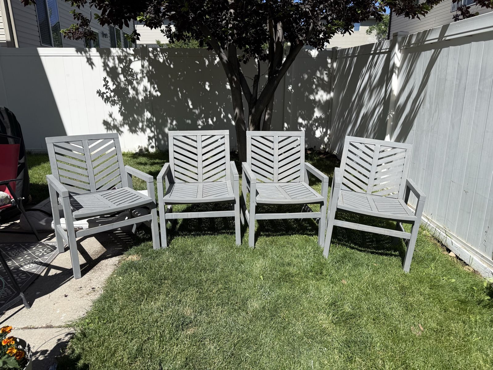 Patio chairs