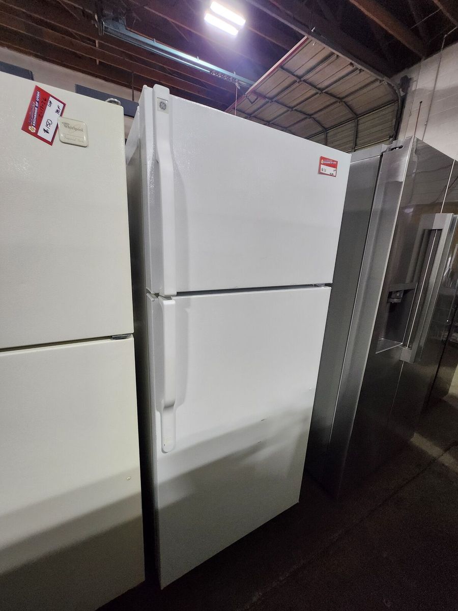 LOW PRICE GUARANTEED! GE TOP AND BOTTOM FRIDGE