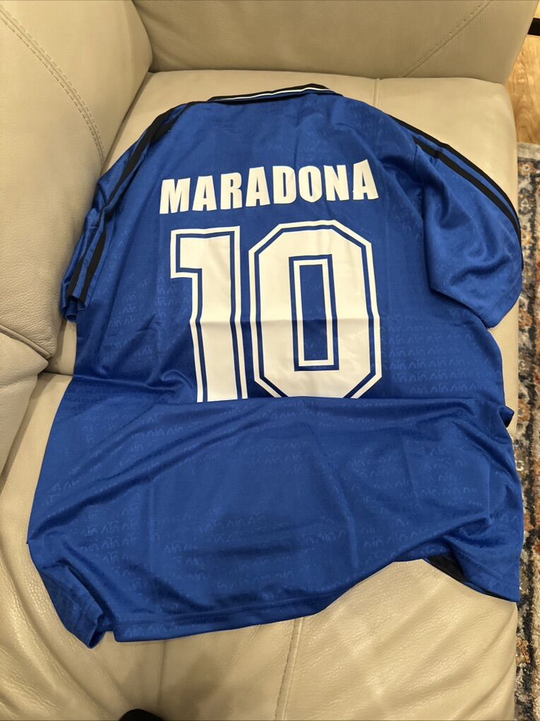 Argentina 1994 Maradona#10 soccer Mediumd FIT