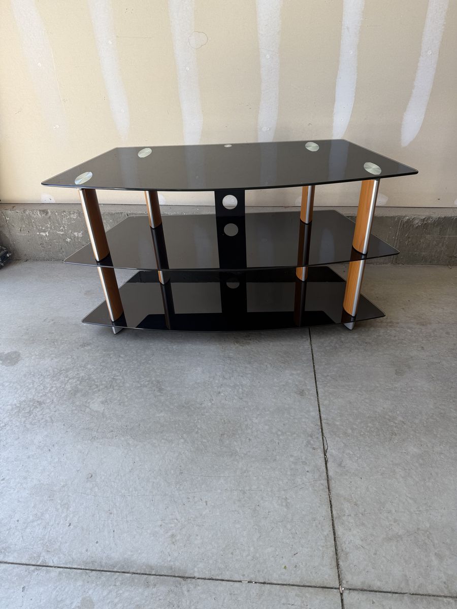 Glass TV Stand