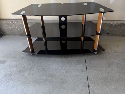 Glass TV Stand