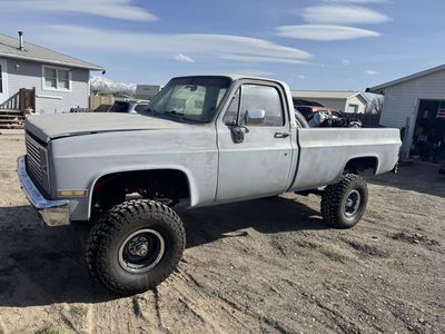 1982 Chevy K10 Square Body with Lift Kit and 454 Engine