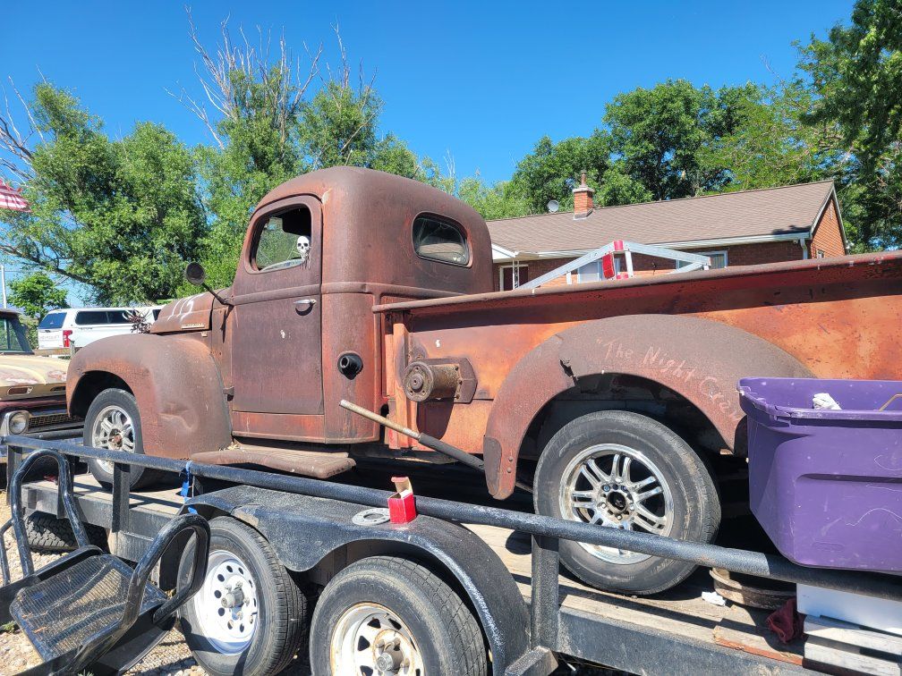 1947 ? International Pickup Project Rat Rod