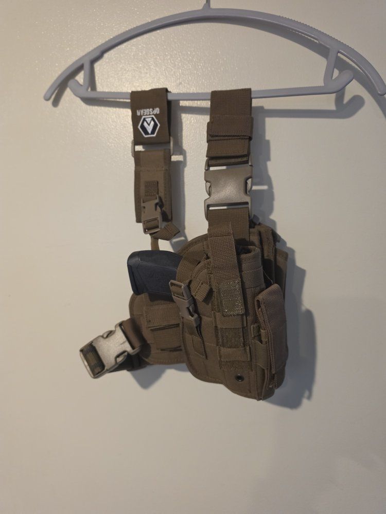 Drop leg holster