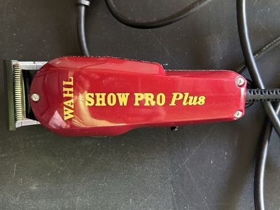 Wahl show pro plus dog clippers