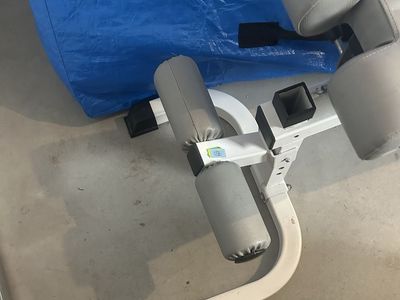 Keys Fitness Weight Bench - Adjustable, Grey