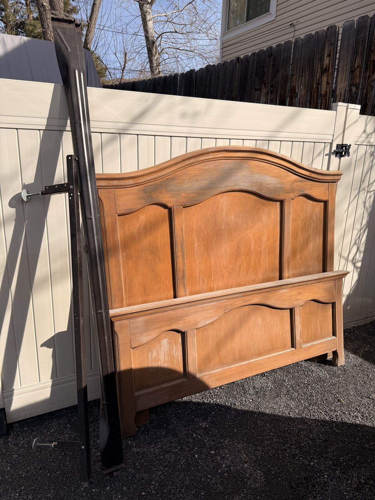 Queen Head Board With Rails