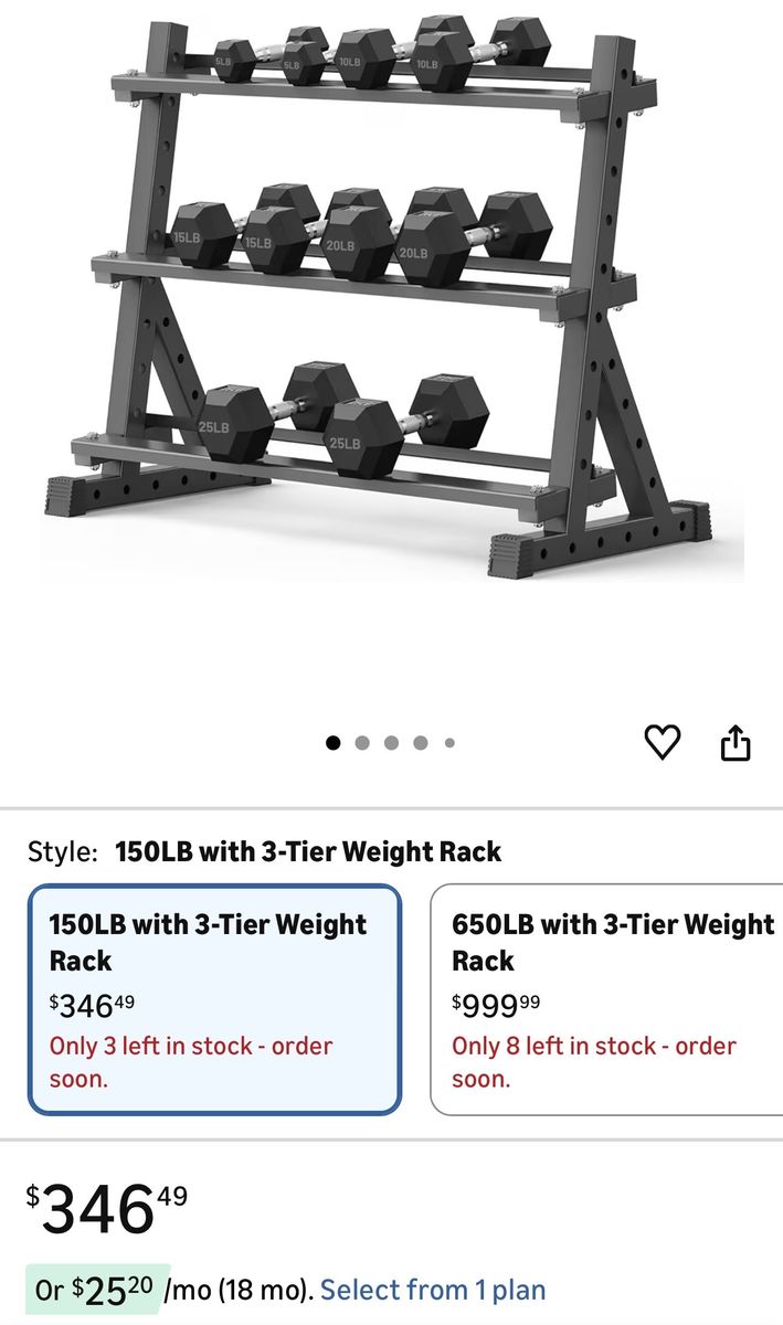 Dumbell Rack NEW