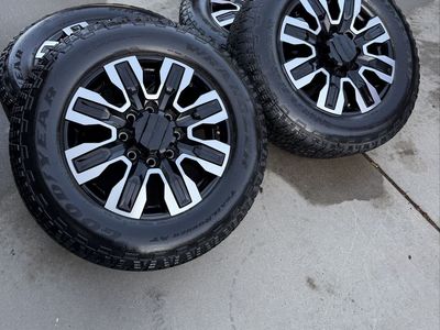 2026 gmc sierra Denali ultimate 2500 HD wheels and tires
