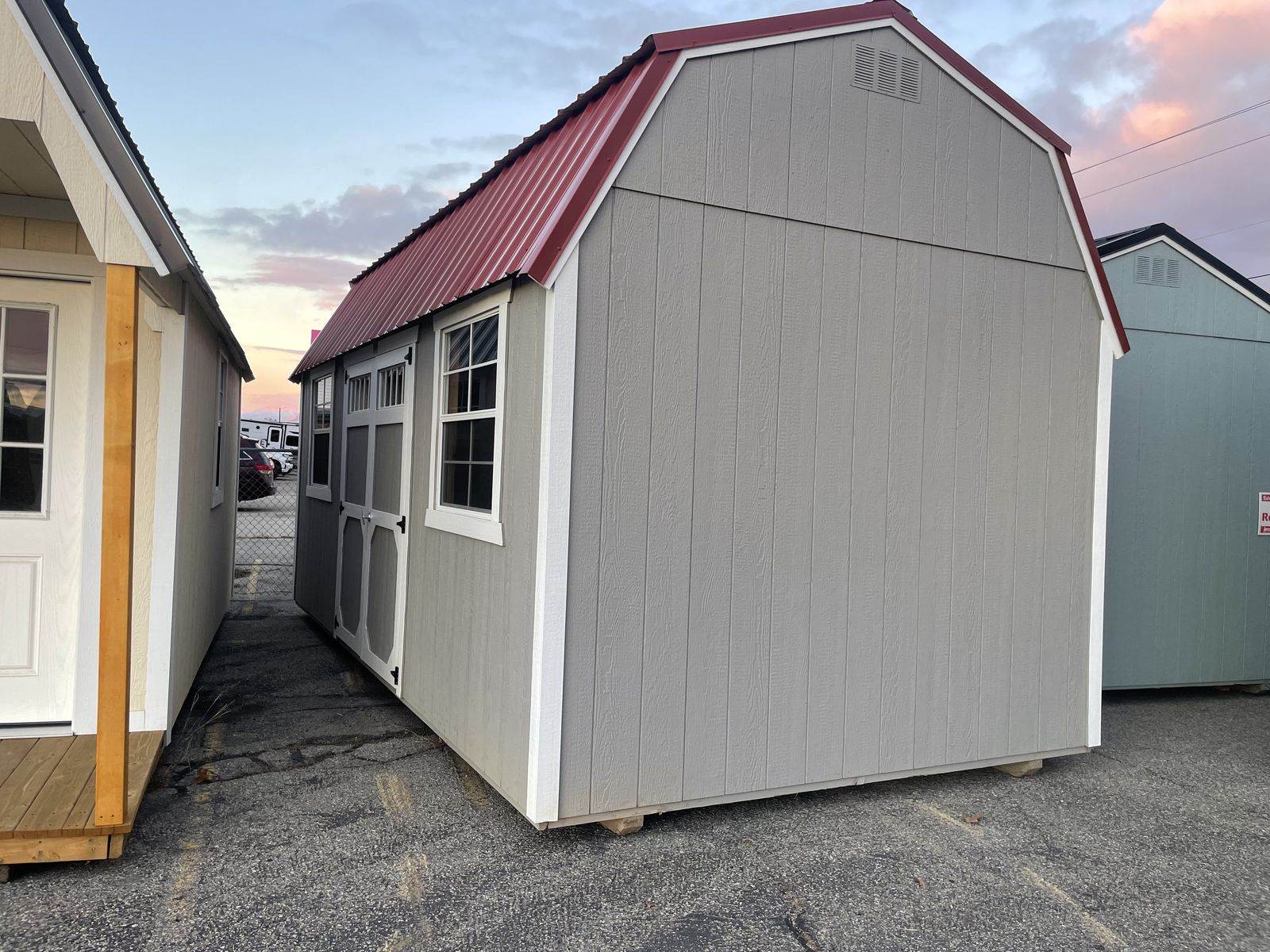 The Perfect Workshop! 10x20 Side Lofted Barn Shed