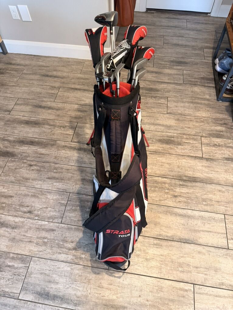 Callaway Strata Tour: Beginner 11 Piece Golf Set