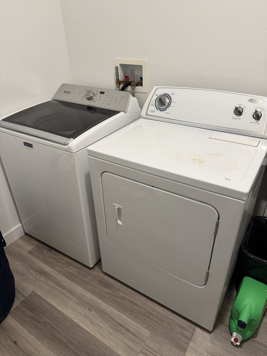Washer and Dryer