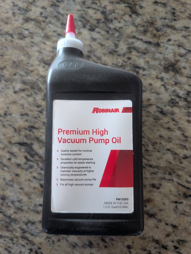 Robinair Premium High Vacuum Pum Oil - 10 bottles