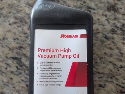 Robinair Premium High Vacuum Pum Oil - 10 bottles