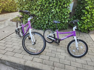 Woom 3 & Woom 4 Kids Bikes - Purple, Lightweight Frame, Great for Young Riders