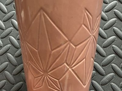 Pink Ceramic Origami Crane Planter / Vase