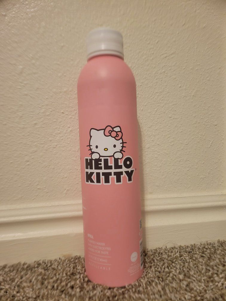 Hello Kitty Pink Aluminum Water Bottle