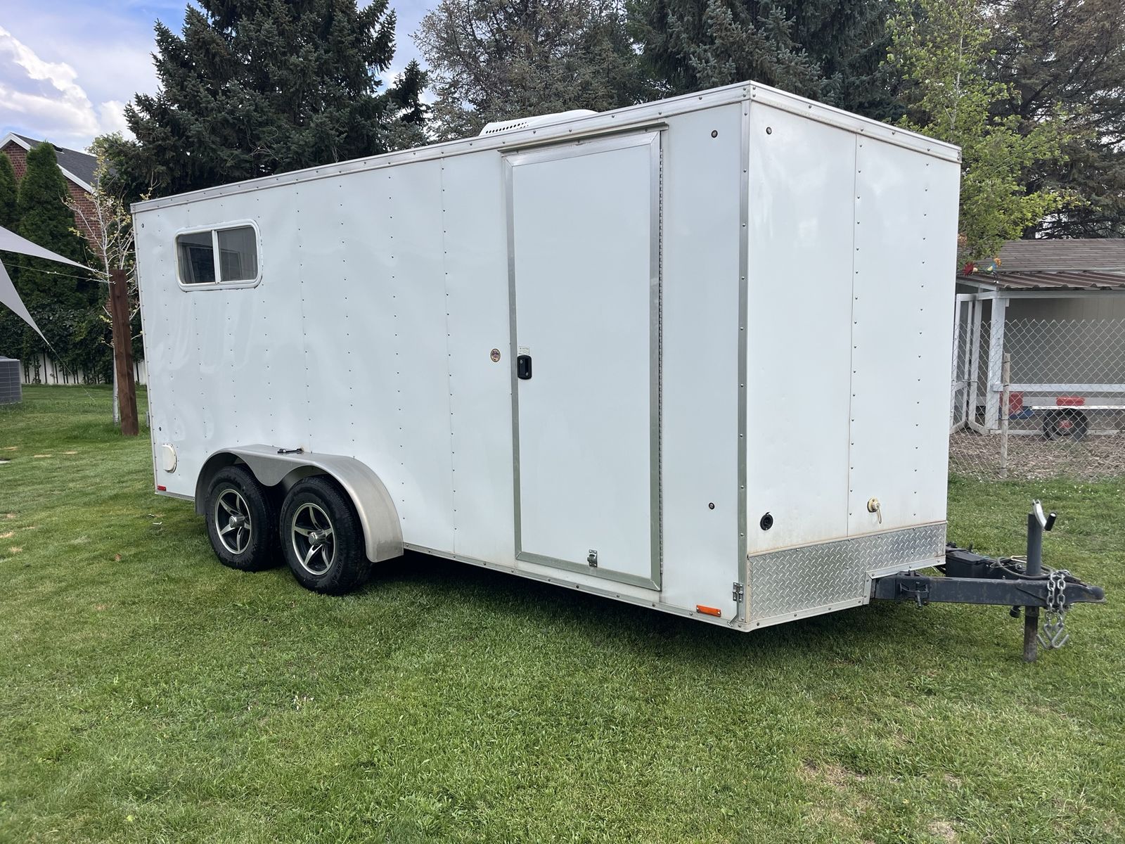 16x7 enclosed trailer