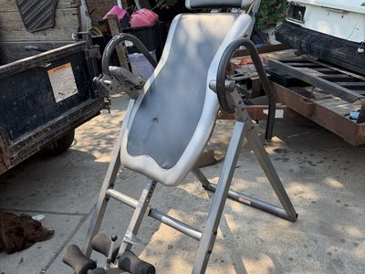 Elite Fitness Inversion Table with Padded Backrest