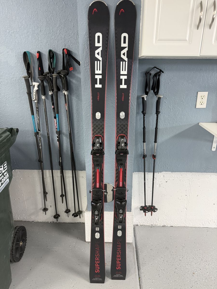 Head Supershape eRally w Protector PR 13 GW Bindings Brand New  177cm