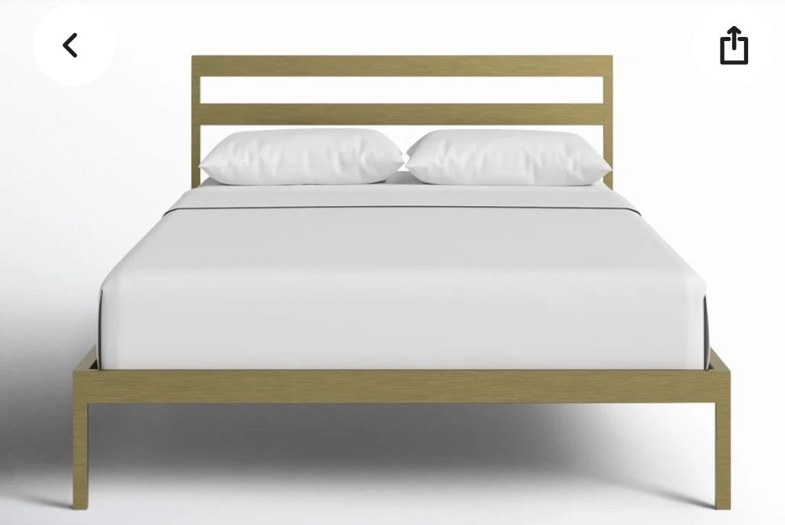 Brand new king size bed with mattress