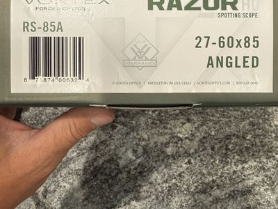 Vortex Razor HD 27-60x85 Angled Spotting Scope