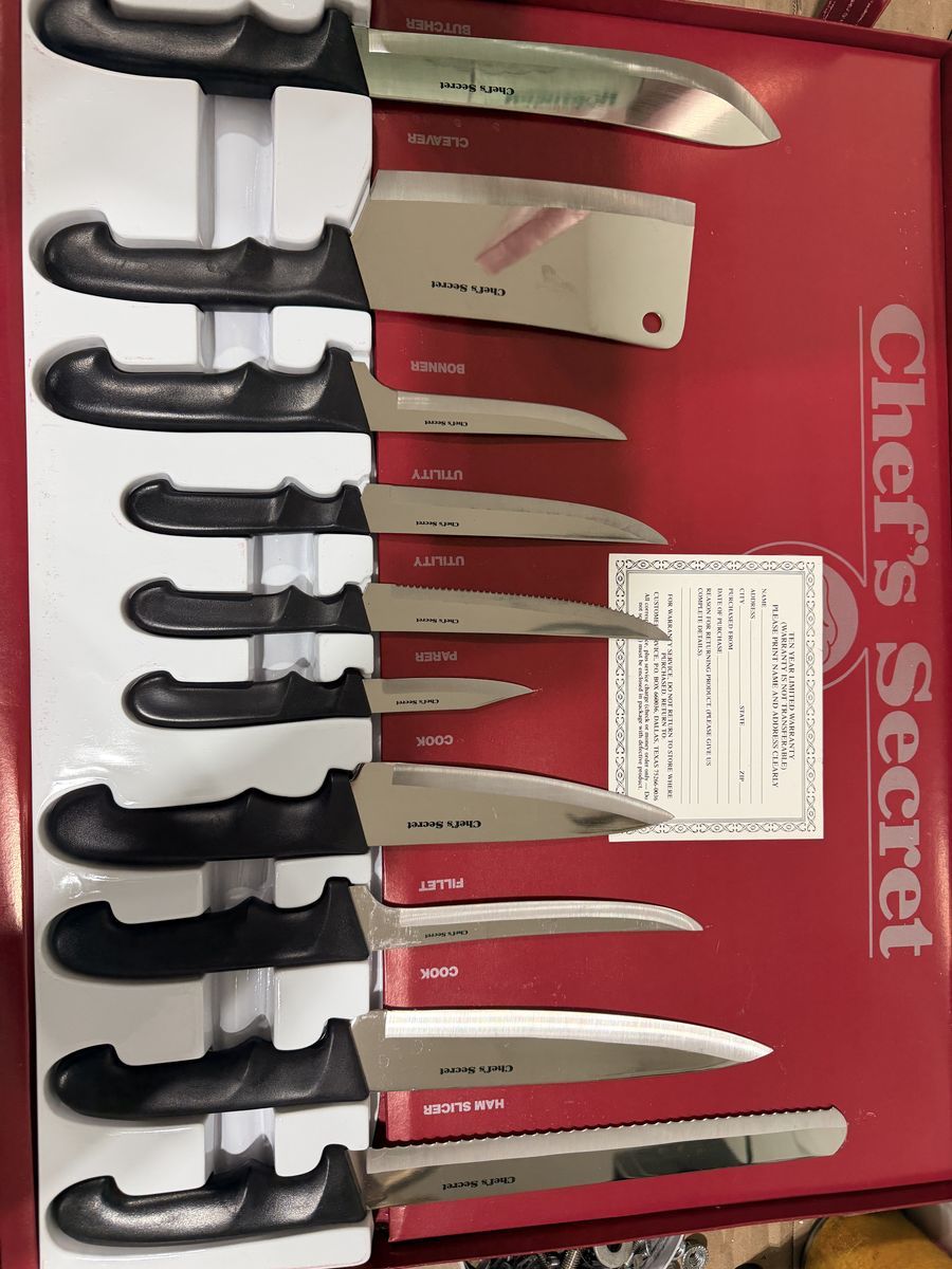 10 - Chef's Secret Knifes New